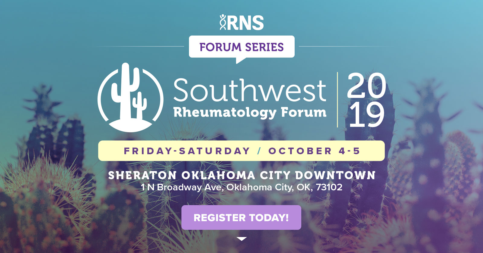 RNS Forum Series / SWRF 2019 / October 4-5