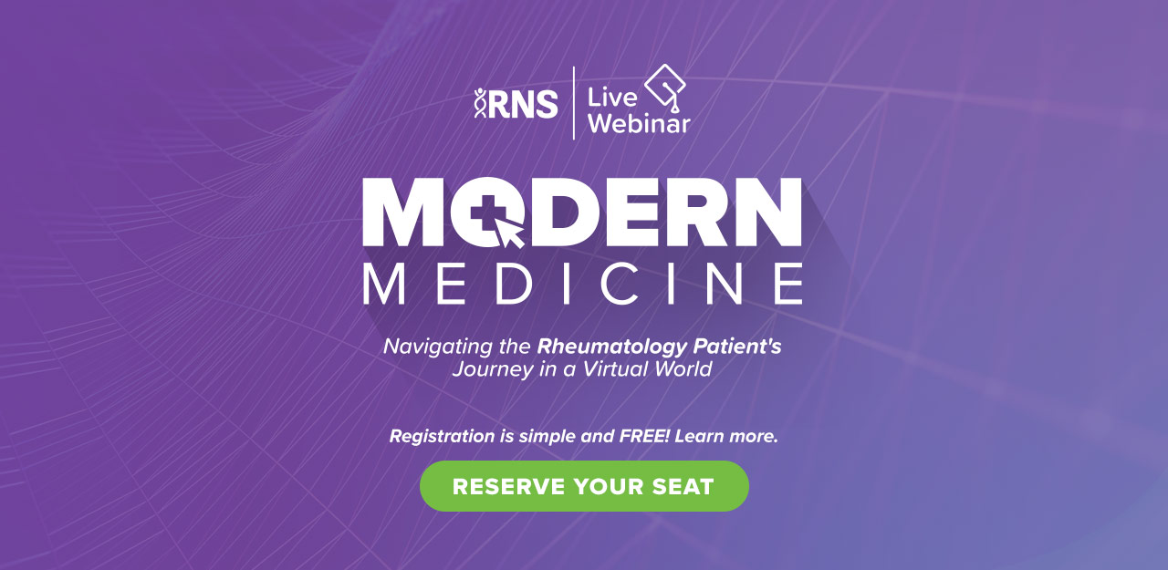 RNS Modern Medicine Webinar Series