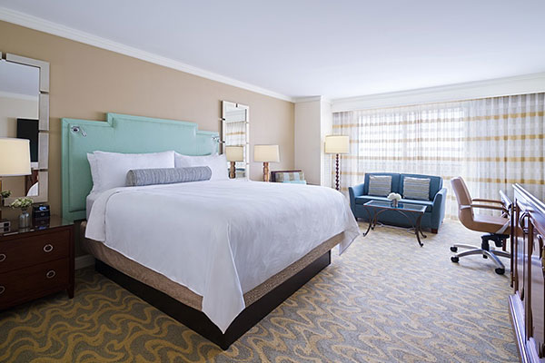 RNS Conference Hotel Room Bed