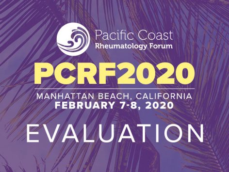 2020 PCRF - Evaluation