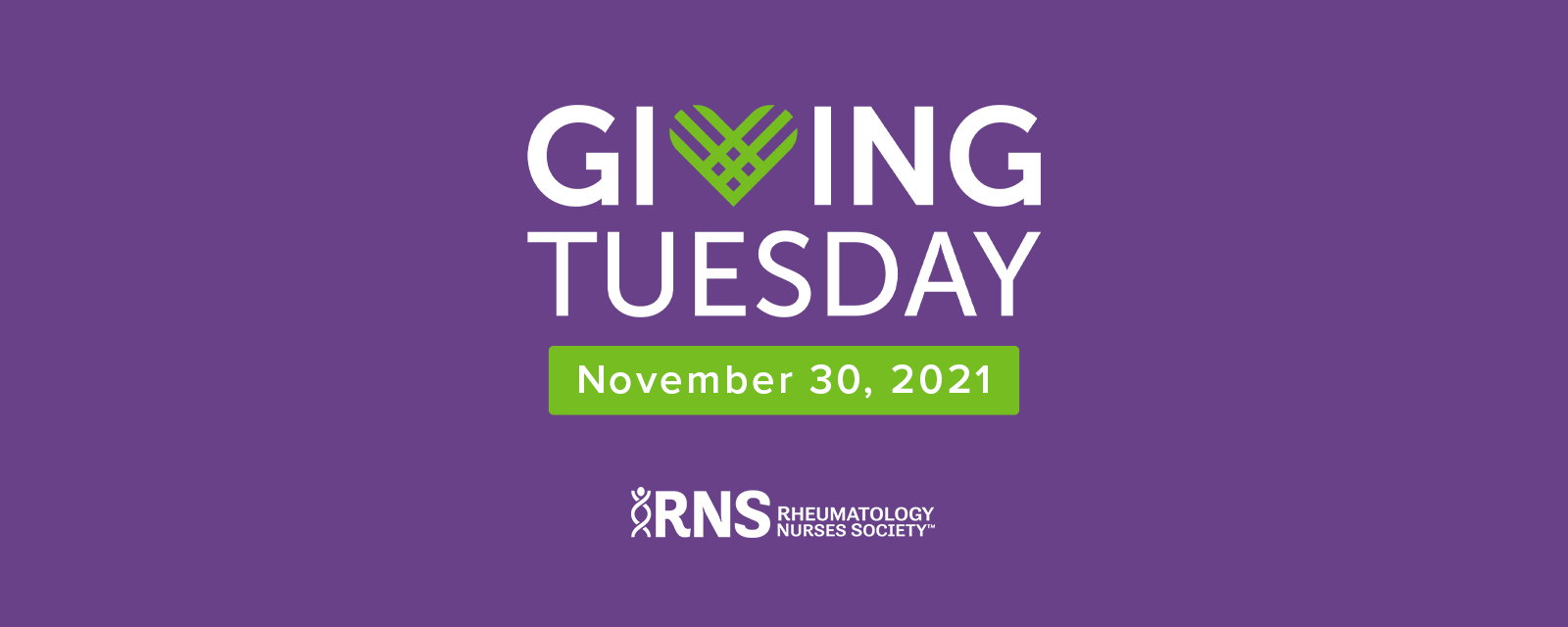 Giving Tuesday 2021 Rheumatology Nurses Society