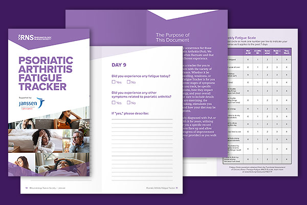 Psoriatic Arthritis (PsA) Fatigue Tracker