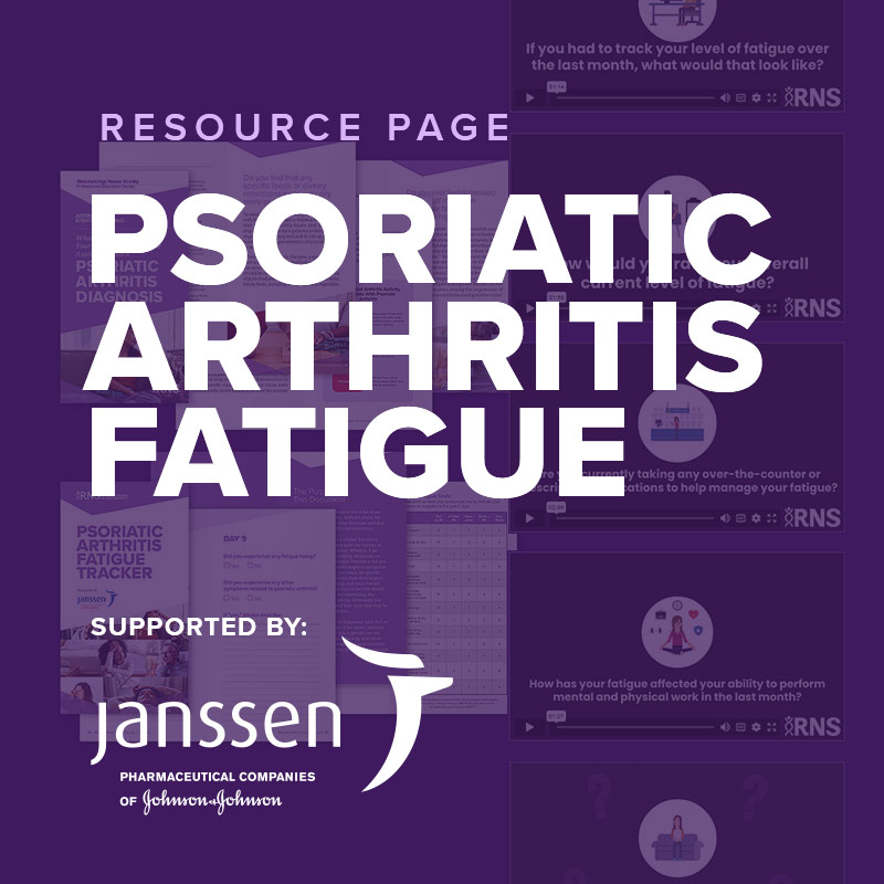 Resource Page: PsA Fatigue