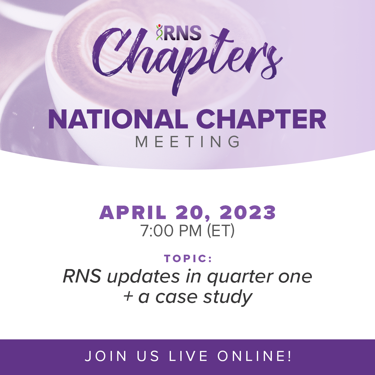 National Chapter Meeting - April 20, 2023