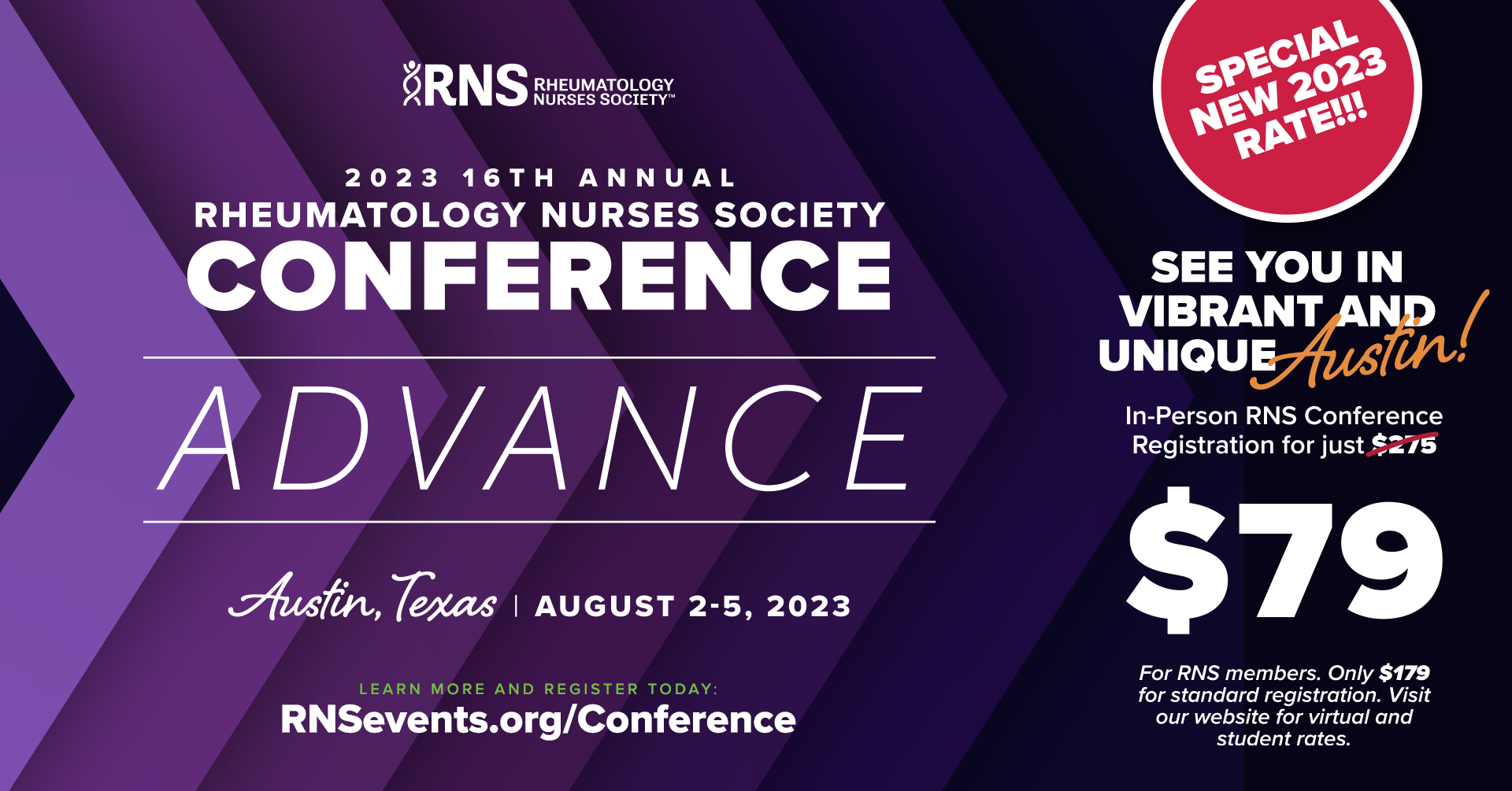 2023 RNS Conference / August 2-5 / Austin, TX